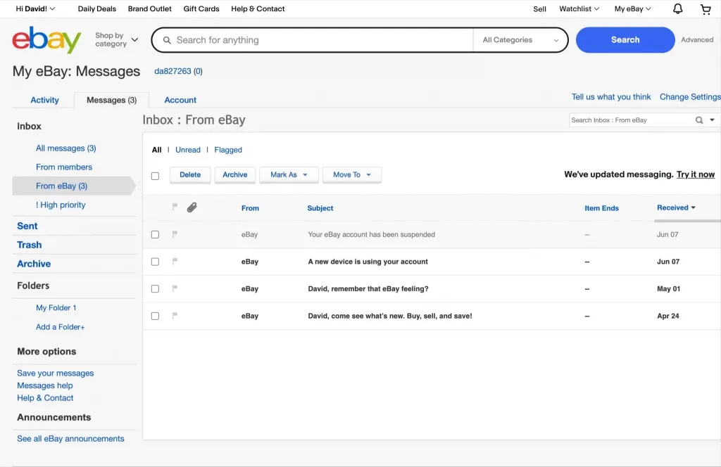 What to do when your eBay account is suspended?